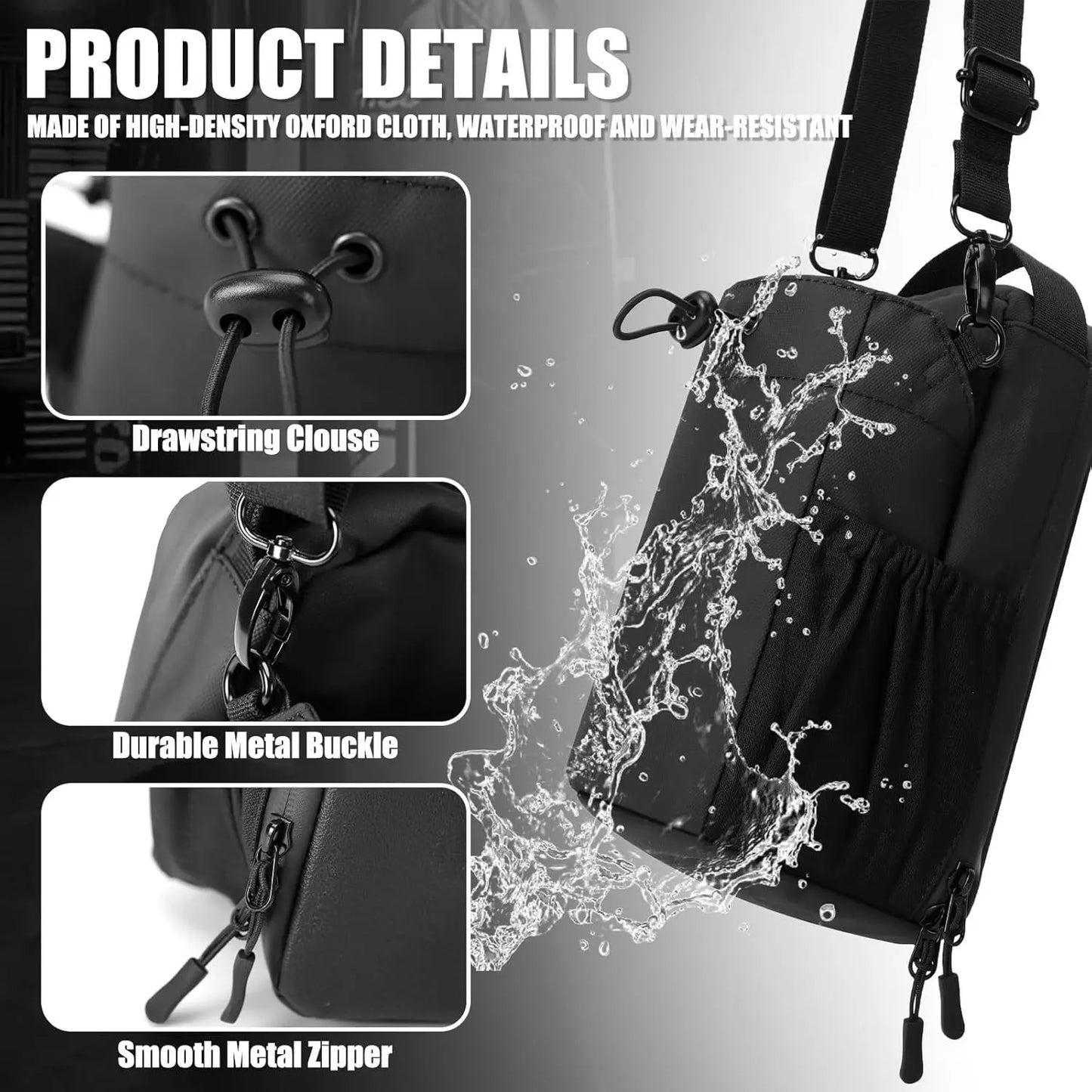 SnapFlex Magnetic Gym Bag